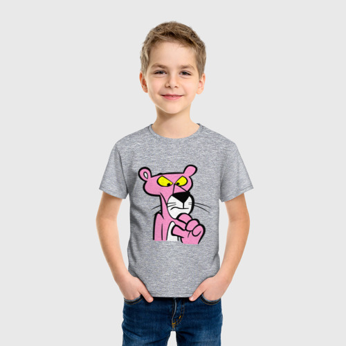 Детская футболка с принтом Розовая пантера (3), фото на моделе #1
