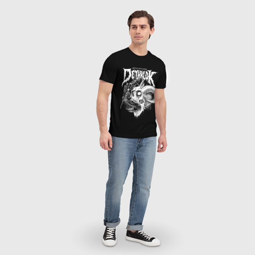 Мужская 3D футболка с принтом Metalocalypse (Dethklok) 1, фото #4