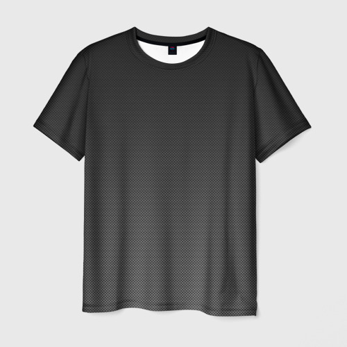 Мужская 3D футболка с принтом Carbon, вид спереди #2