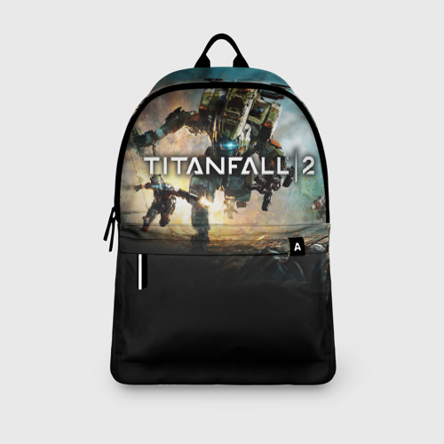 Рюкзак 3D с принтом Titanfall, вид сбоку #3