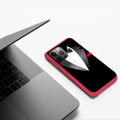 Чехол для iPhone 12 Pro Max с принтом Смокинг, фото #5