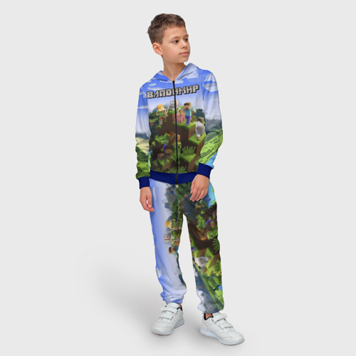 Детский 3D костюм с принтом Владимир - Minecraft, фото на моделе #1