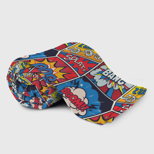 Плед 3D с принтом Pop art pattern, фото на моделе #1