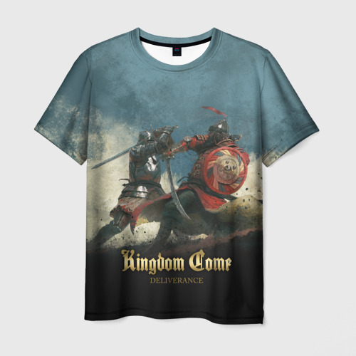 Мужская 3D футболка Kingdom fight