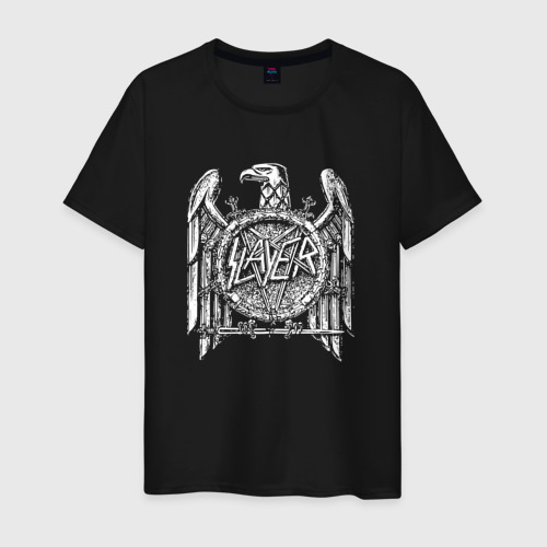 Мужская футболка с принтом Slayer, вид спереди #2