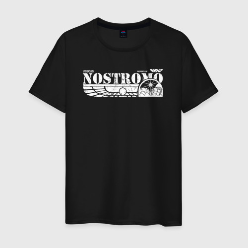 Мужская футболка с принтом Ностромо, вид спереди #2