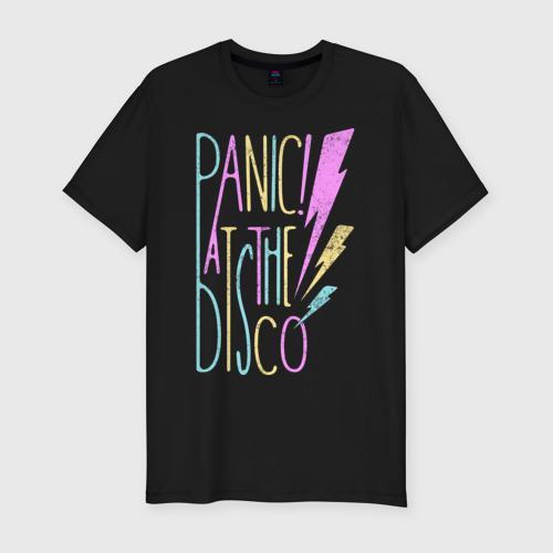 Мужская футболка премиум с принтом Panic! At the Disco, вид спереди #2