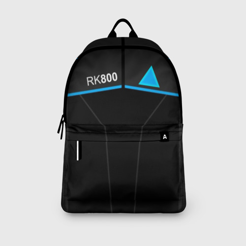 Рюкзак 3D с принтом RK800 CONNOR, вид сбоку #3