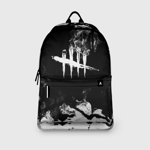 Рюкзак 3D с принтом DEAD BY DAYLIGHT, вид сбоку #3