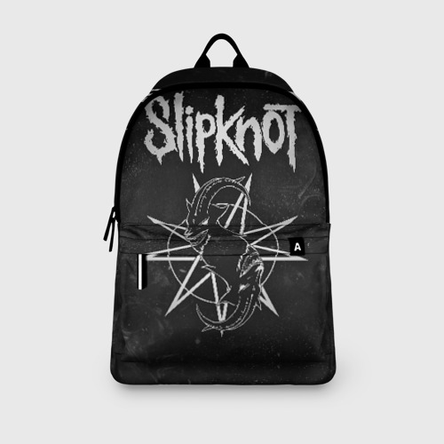 Рюкзак 3D с принтом Slipknot, вид сбоку #3