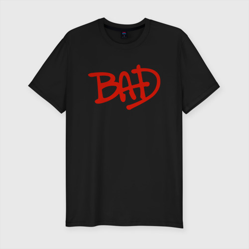 Мужская футболка премиум с принтом Song BAD, вид спереди #2