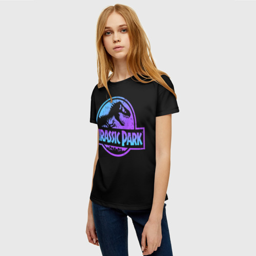 Jurassic World. 👚 Женская 3D футболка. 