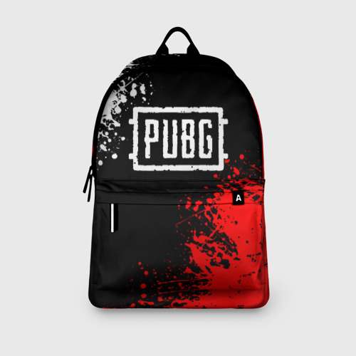 Рюкзак 3D с принтом PUBG | ПУБГ (Z), вид сбоку #3