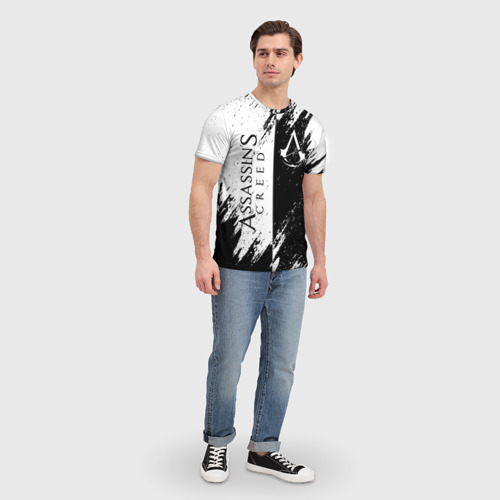 Мужская 3D футболка с принтом ASSASSIN'S CREED, фото #4