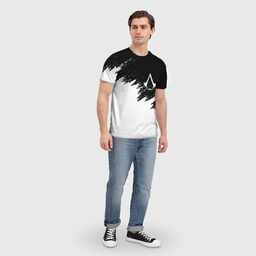 Мужская 3D футболка с принтом ASSASSIN`S CREED | АССАСИН С КРИД (Z), фото #4