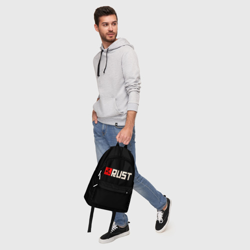 Рюкзак 3D с принтом RUST, фото #5