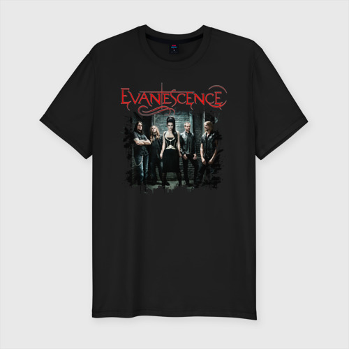 Мужская футболка премиум с принтом Evanescence | Amy Lynn (Z), вид спереди #2