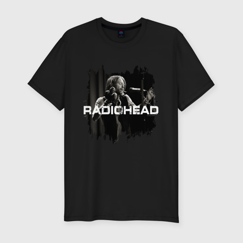 Мужская футболка премиум с принтом Radiohead, вид спереди #2