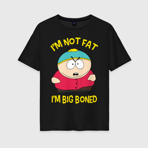 Женская футболка oversize с принтом South Park, Эрик Картман, вид спереди #2