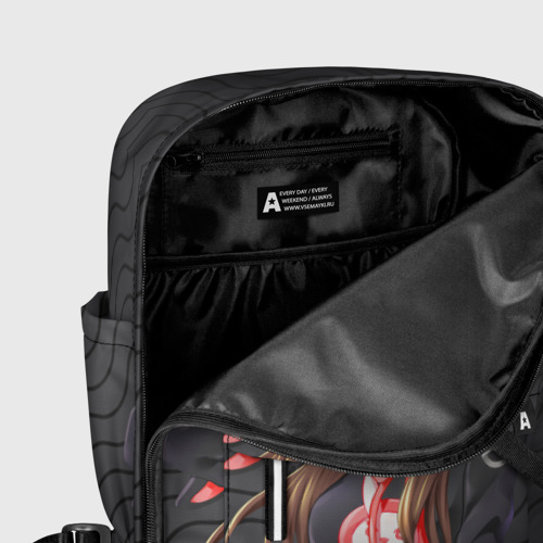 Женский рюкзак 3D с принтом Аниме девочка зайка, фото #5