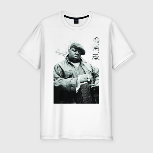 Мужская футболка премиум с принтом The Notorious BIG, вид спереди #2