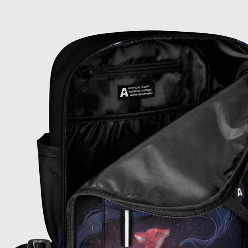 Женский рюкзак 3D с принтом Лиса и ее дух, фото #5