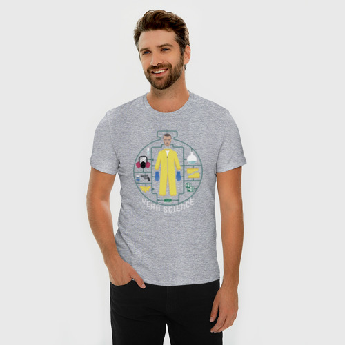 Мужская футболка премиум с принтом Джесси Пинкман, фото на моделе #1