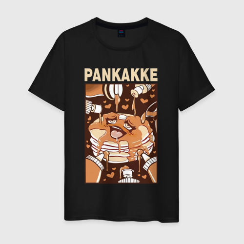 Мужская футболка с принтом Pankakke, вид спереди #2