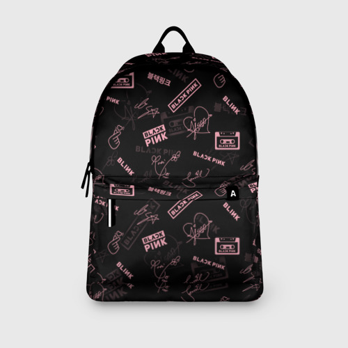 Рюкзак 3D с принтом BLACKPINK, вид сбоку #3
