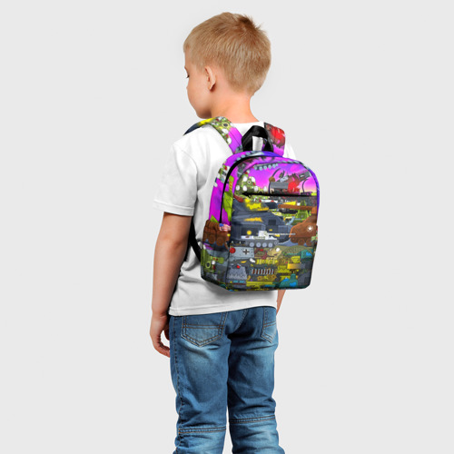 Детский рюкзак 3D с принтом Gerand, фото на моделе #1