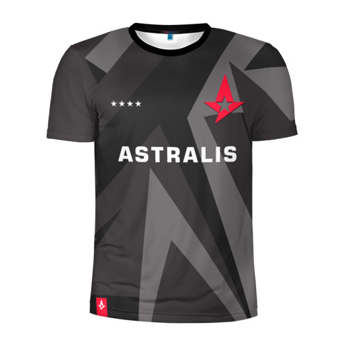 Мужская футболка 3D спортивная с принтом Astralis - Jersey Pro (2021/22, вид спереди #2