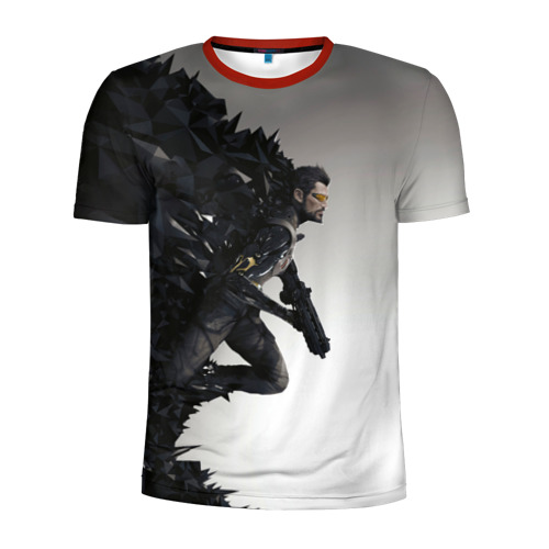 Мужская футболка 3D спортивная с принтом Jensen Revolution, вид спереди #2