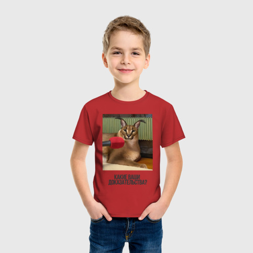 Детская футболка с принтом Шлёпа, фото на моделе #1