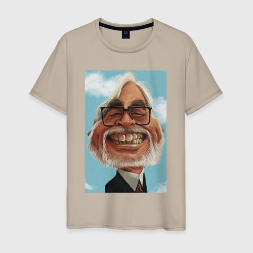 Мужская футболка с принтом Ghibli Miyazaki, вид спереди #2