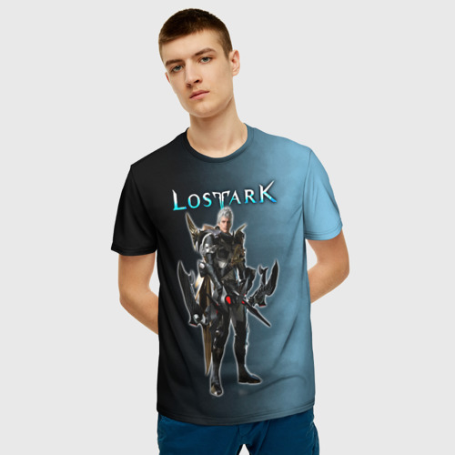 Мужская 3D футболка с принтом Lost Ark Стрелок Рейнджер, фото на моделе #1