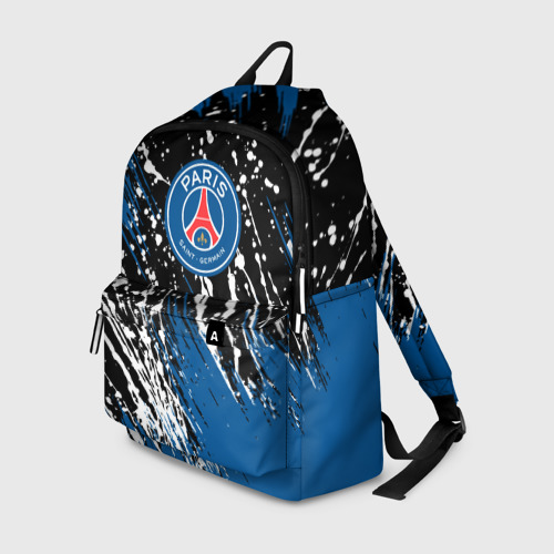 Рюкзак 3D с принтом PSG футбольный клуб, вид спереди #2