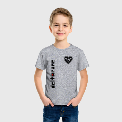 Детская футболка с принтом [Deltarune] - Значок, фото на моделе #1