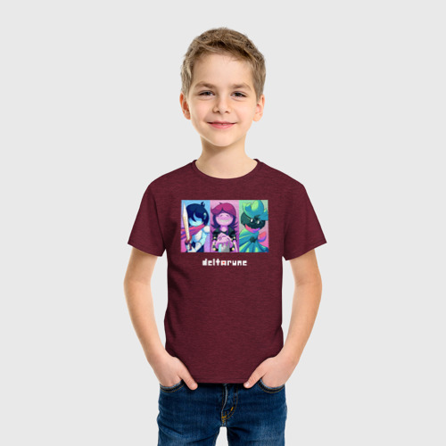 Детская футболка с принтом Deltarun | Дельта Рун, фото на моделе #1