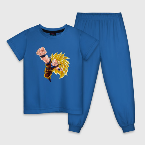 Детская пижама с принтом Dragon Ball Z / Драконий жемчуг Z, вид спереди #2