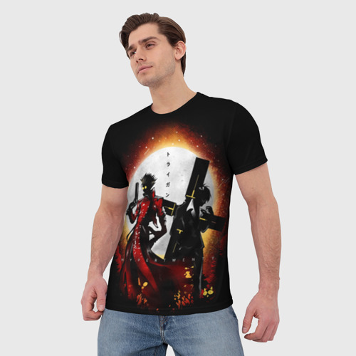 Мужская 3D футболка с принтом АЛУКАРД / ХЕЛЛСИНГ, фото на моделе #1