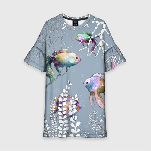 Платье с рыбками