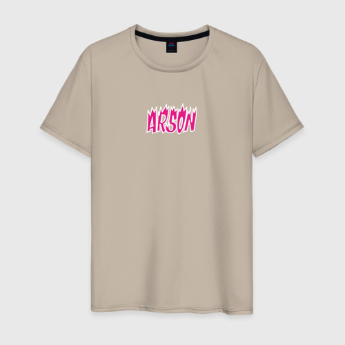 Мужская футболка с принтом Arson ver 2 j-hope BTS, вид спереди #2